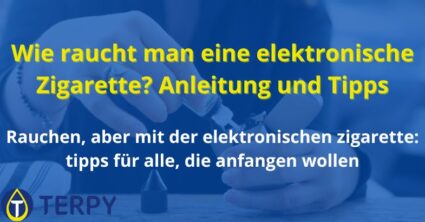 Wie raucht man eine elektronische Zigarette?