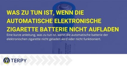 der automatische Akku der e-Zigarette