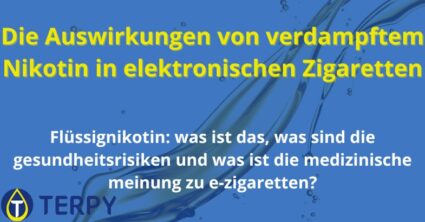 Die Auswirkungen von verdampftem Nikotin in elektronischen Zigaretten