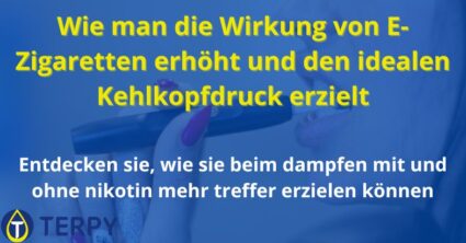 die Wirkung von E-Zigaretten