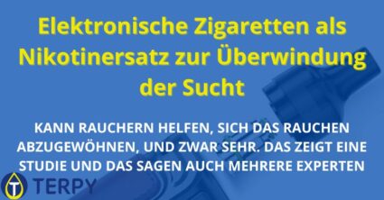 Elektronische Zigaretten als Nikotinersatz zur Überwindung der Sucht