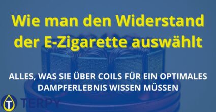 Wie man den Widerstand der E-Zigarette auswählt