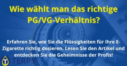 Wie wählt man das richtige PG/VG-Verhältnis?